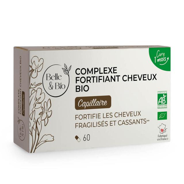 Complexe Fortifiant Cheveux Bio - 60 Gélules