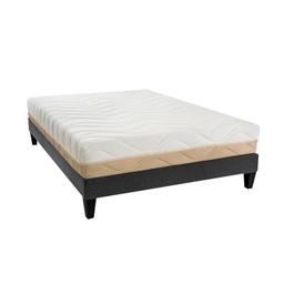 Ensemble Leman 140x190 cm | Matelas Mousse  + Sommier