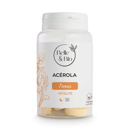 Belle&Bio Acérola 30 comprimés - Antifatigue - 500mg Vitamine C