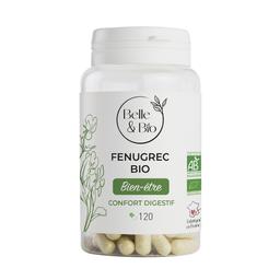 Fenugrec Bio - Digestion -120 Gélules - Certifié AB par Ecocert