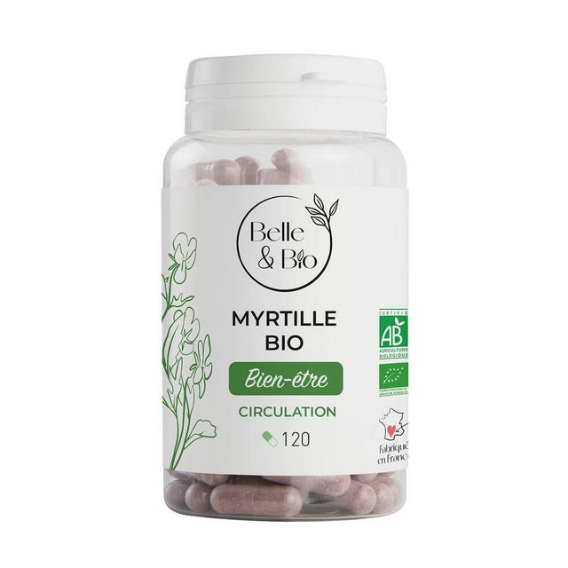 Myrtille Bio - 120 Gélules - Certifié AB par Ecocert