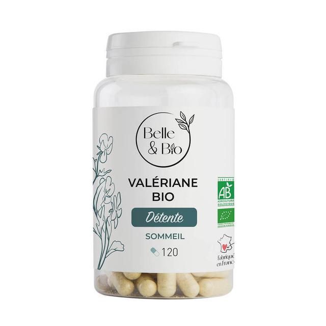 Valériane Bio - Détente - 120 Gélules - Certifié AB par Ecocert