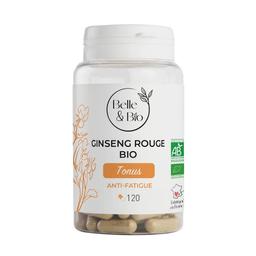 Ginseng Rouge - Tonus - 120 Gélules - Certifié AB par Ecocert