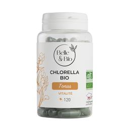 Chlorella Bio - 120 Gélules - Certifié AB par Ecocert