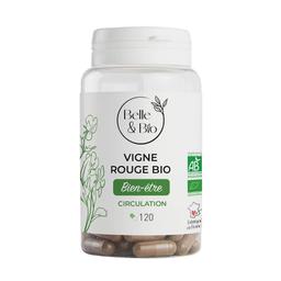 Vigne Rouge Bio - 120 Gélules - Certifié AB par Ecocert