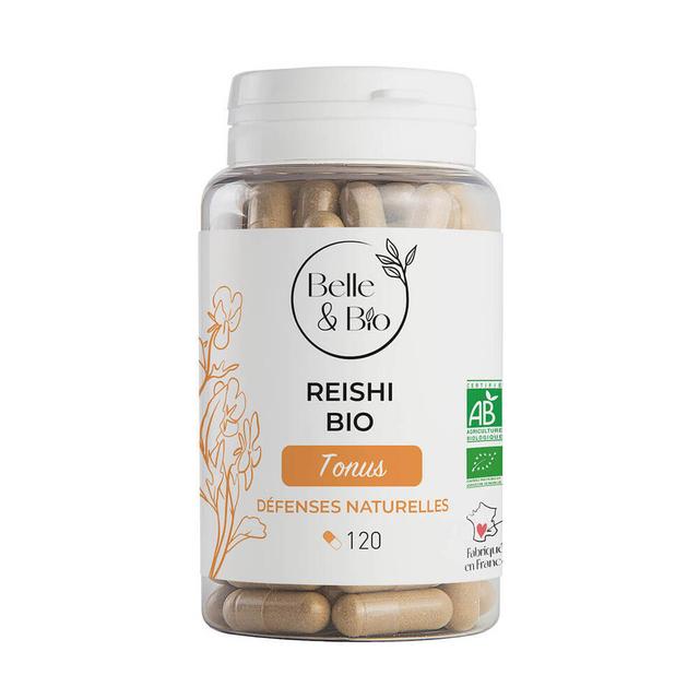 Reishi Bio - 120 Gélules - Certifié AB par Ecocert