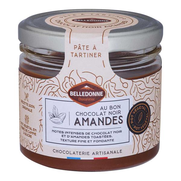 Pâte à tartiner chocolat noir amandes 300g