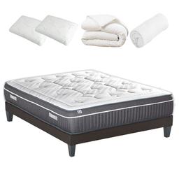 Lot COLOMBE 140x190 | Matelas, Sommier, Accessoires