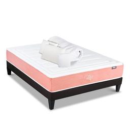 Lot LILAS 140x190 | Matelas, Sommier, Accessoires