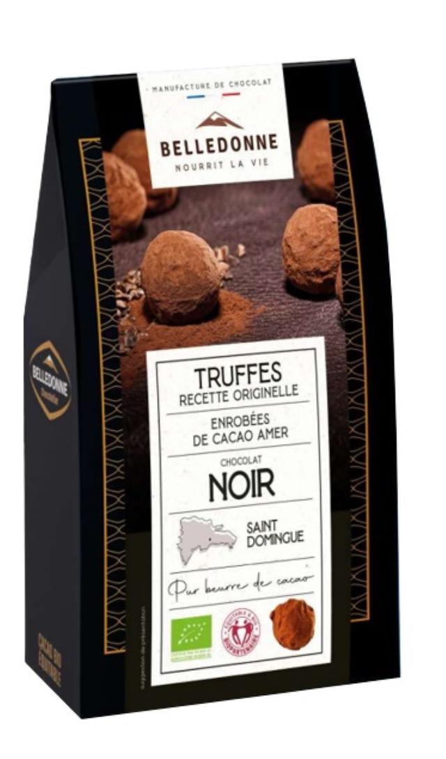 Truffes aux chocolat noir 74% 120g