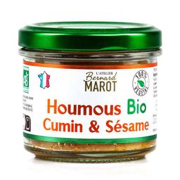 Houmous au cumin et sésame bio - Pot de 90g