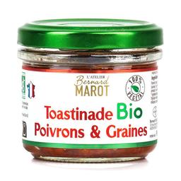 Toastinade Bio aux poivrons et graines (100% végétale)