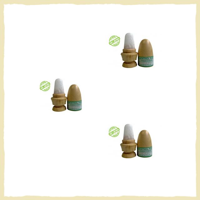 Lot de 3 crayons Menthol Pur 7g x 3