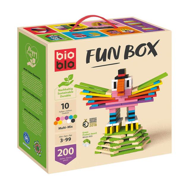 Fun box multi mix 200 briques - Dès 3 ans