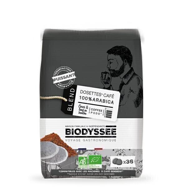 Dosettes 100% arabica Puissant compatibles Senseo x36