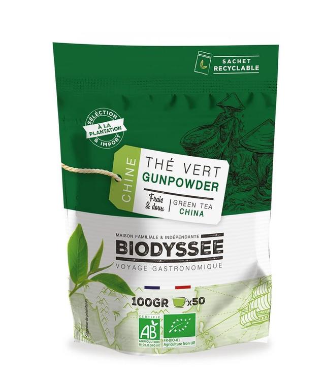 Thé Vert Gunpowder de Chine Bio - 100g