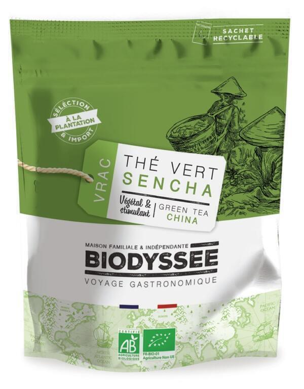 Thé Vert Sencha de Chine Bio VRAC - 1kg