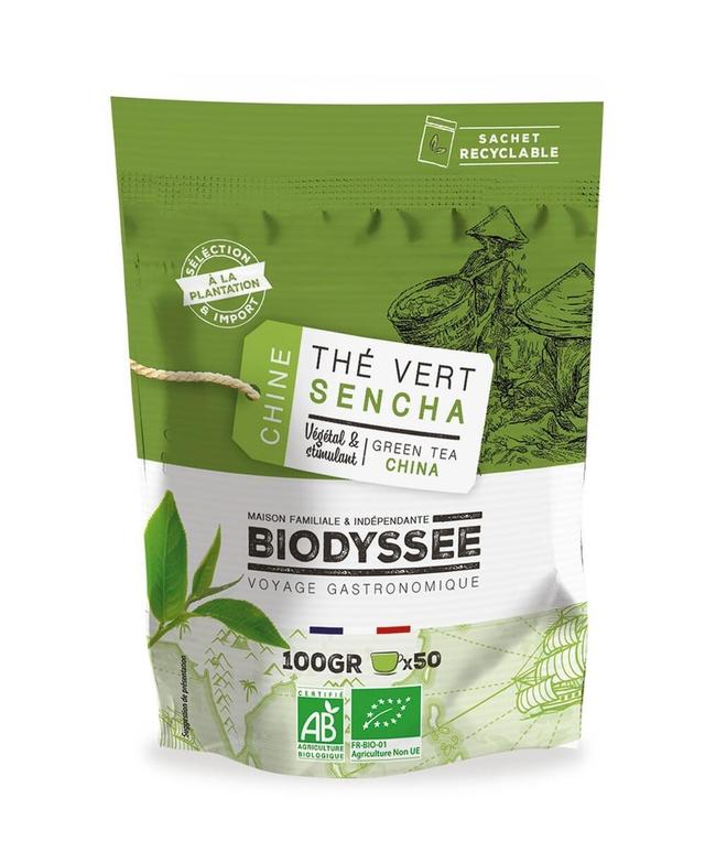 Thé Vert Sencha de Chine Bio - 100g