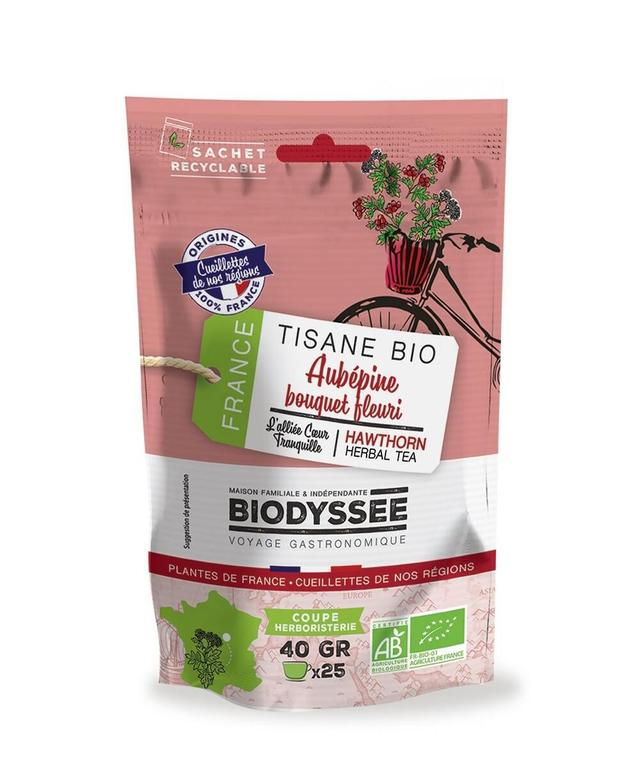 Tisane Aubépine Bouquet Fleuri Bio - 40g