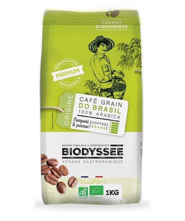 Café grain 100% Arabica Brésil 1kg