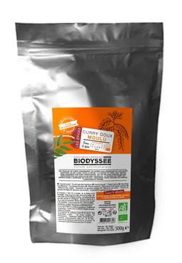 Curry Mix Doux Bio Moulu - 500g