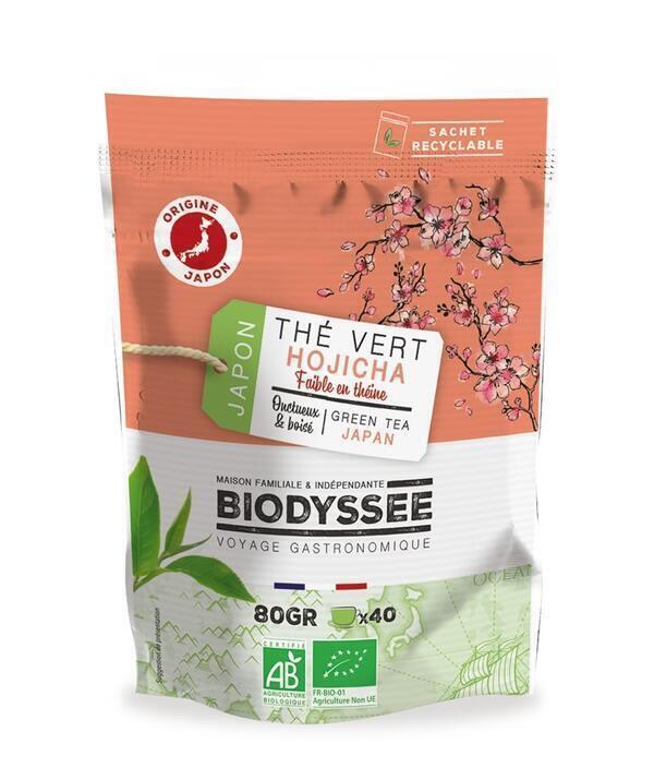 Thé Vert Hojicha du Japon Bio - 80g