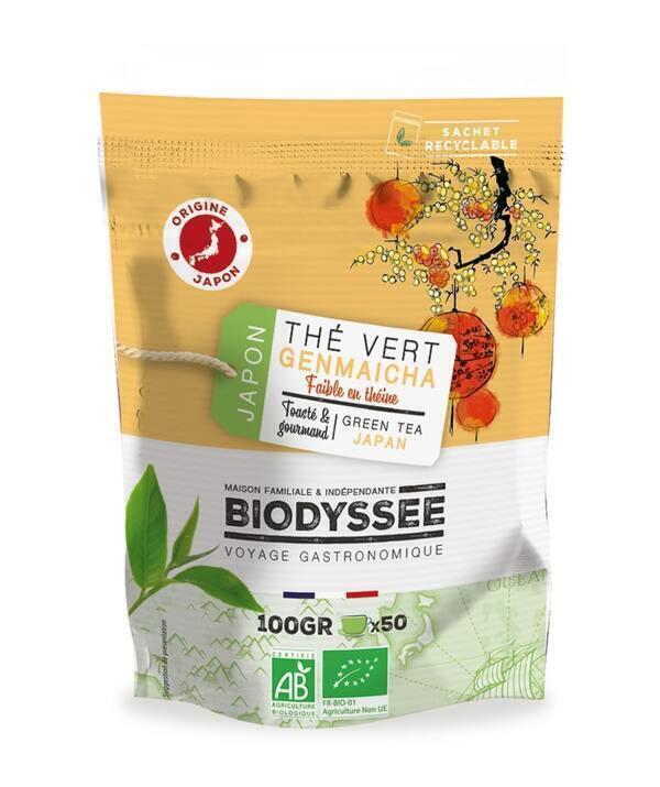 Thé Vert Genmaicha du Japon Bio - 100g