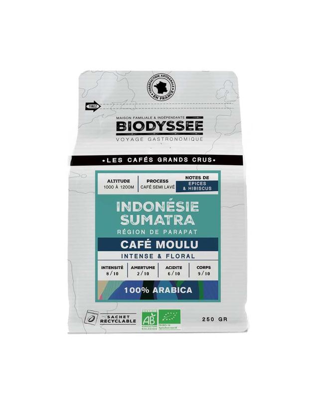 Café Moulu Bio Grand Cru Indonésie Sumatra - 250g