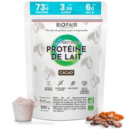 La véritable protéine de lait bio Cacao - 500g