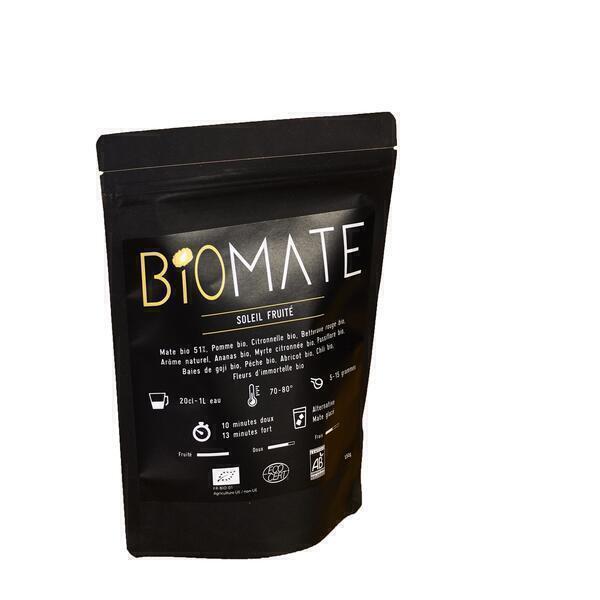 Maté bio x Soleil Fruité - sachet 50g