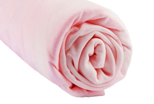 Drap housse Bambou - 90x140 cm - Rose