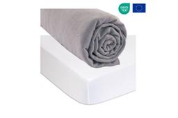 Drap housse 90x190 cm Bio Noisette + Alèse Bio