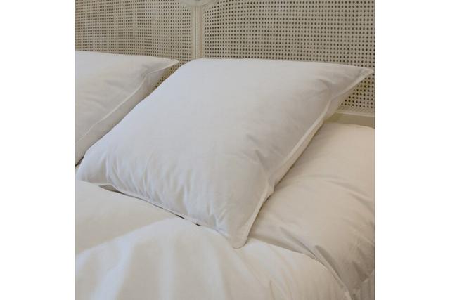 Oreiller luxe 90% duvet blanc neuf 60x60