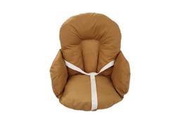 Coussin de chaise haute bébé Coton Enduit - Camel