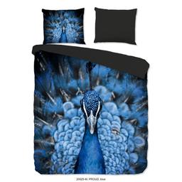 Parure de lit 140x200 / 220 cm microfiber no.20025 blue