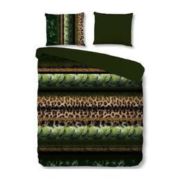 Parure de lit 140x200 / 220 cm microfiber no.2587 green