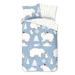 Parure de lit 140x200 / 220 cm flanel kids Good Morning 30103