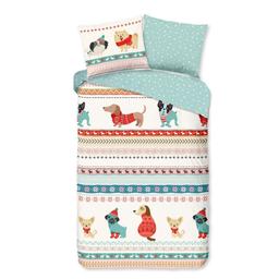 Parure de lit 140x200 / 220 cm flanel kids Good Morning 30071