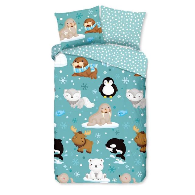 Parure de lit 140x200 / 220 cm flanel kids Good Morning 30105