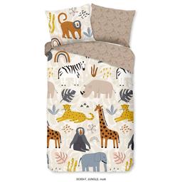 Parure de lit Jungle 140x200 / 220 cm flanel kids 30369