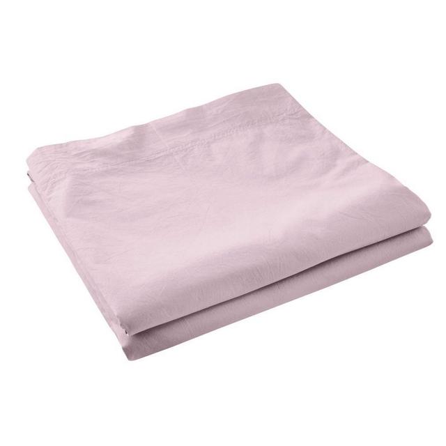 Drap plat 240x300 Satin de Coton Tourterelle