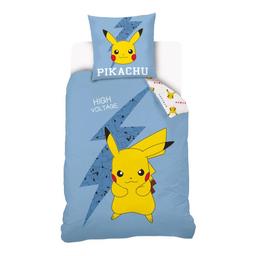 Parure de lit 140x200 cm Pokemon Eclair 100% coton