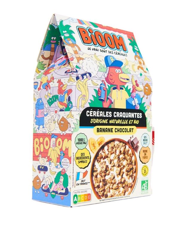 Céréales craquantes banane chocolat 300g