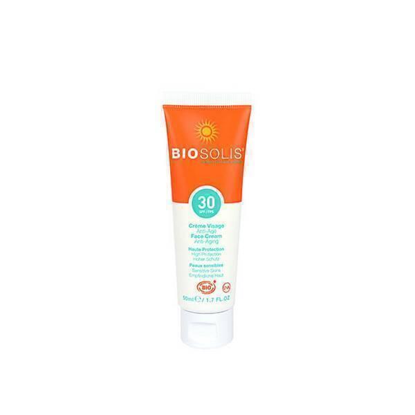 Crème solaire visage anti-âge SPF30 50ml