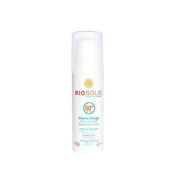 Crème solaire visage SPF50+ 50ml