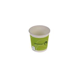 Petit gobelet café en cellulose - Motif Naturesse - 12,5 cl - Pa