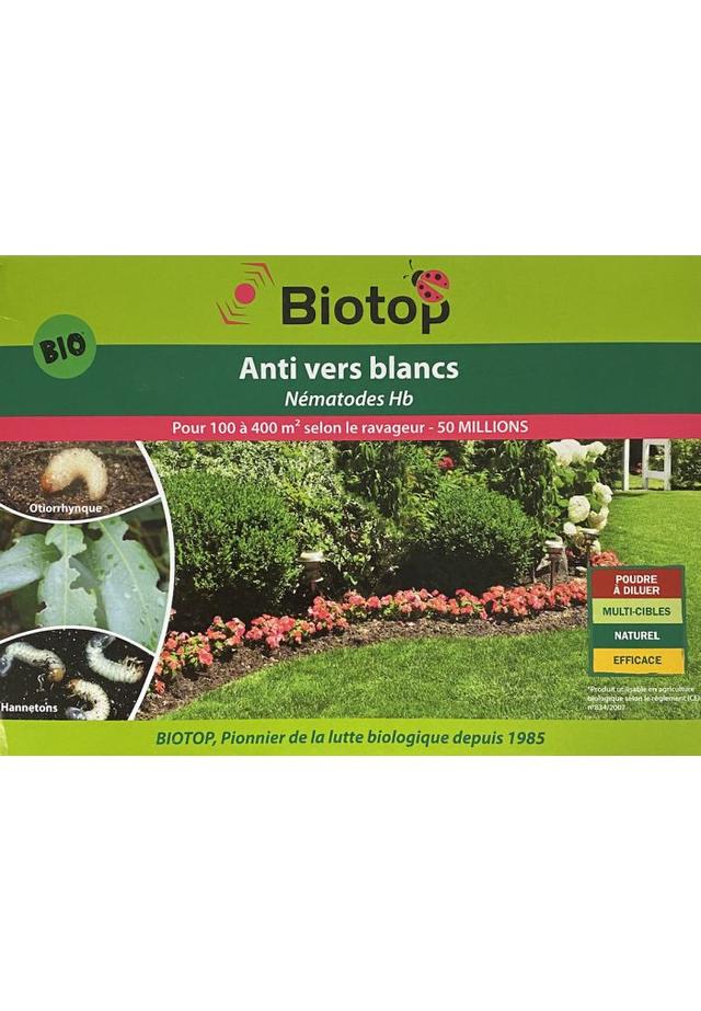 Nématodes utiles HB anti vers blancs (50M)