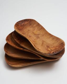 Grande Assiette en Bois d'Olivier