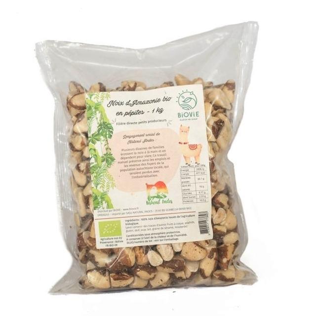 Noix d'Amazonie équitables 1kg