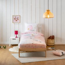 Caradou® Parure de lit enfant 90x190cm Avec Couette Princesse